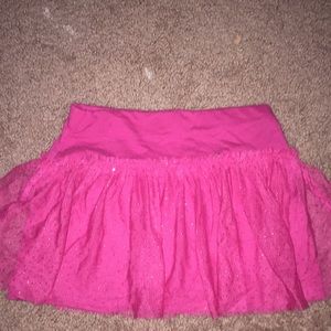 Pink mini tutu size 6 in girls